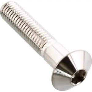 JMP Linsenschraube M8x1.25mm 40mm Edelstahl V4A silber