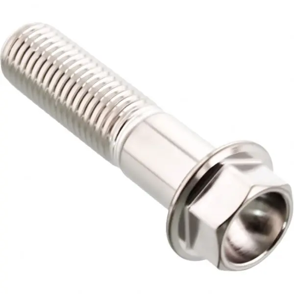 JMP Schraube 6 Kant M10x1.25 40mm Edelstahl V4A silber