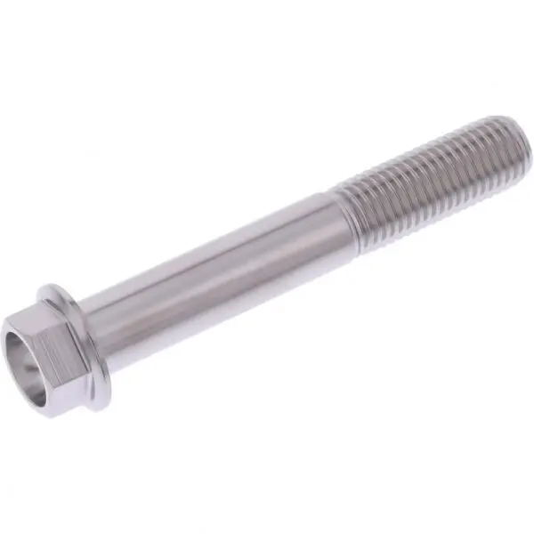 JMP Schraube 6 Kant M10x1.25mm 65mm Edelstahl V4A silber