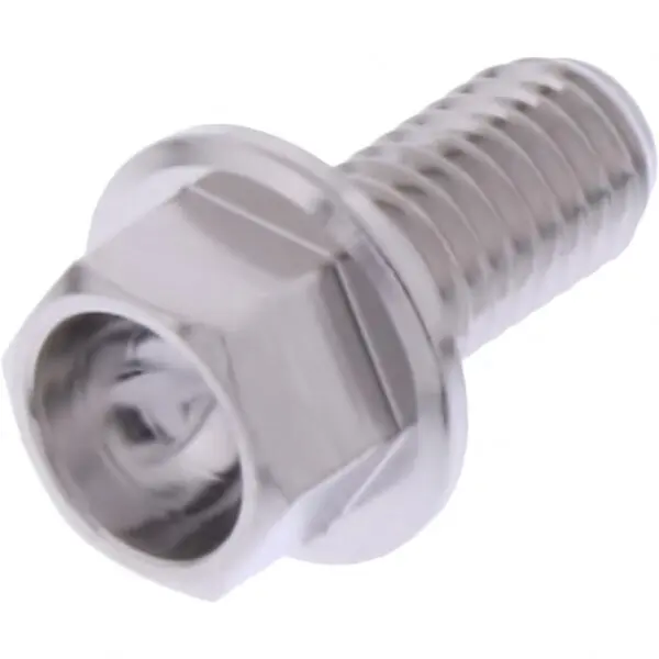 JMP Schraube 6 Kant M5x0.8mm 10mm Edelstahl V4A silber