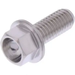 JMP Schraube 6 Kant M5x0.8mm 12mm Edelstahl V4A silber