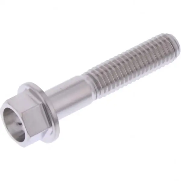 JMP Schraube 6 Kant M5x0.8mm 25mm Edelstahl V4A silber