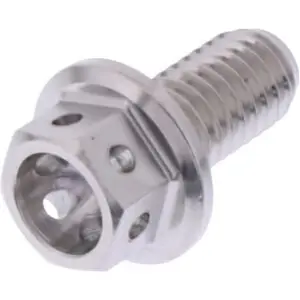 JMP Schraube 6 Kant M6x1.00mm 12mm Edelstahl V4A Racing silber