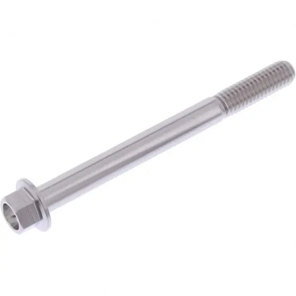JMP Schraube 6 Kant M6x1.00mm 65mm Edelstahl V4A silber