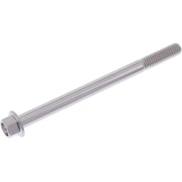 JMP Schraube 6 Kant M6x1.00mm 80mm Edelstahl V4A silber