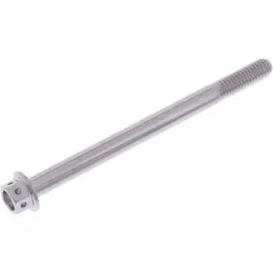 JMP Schraube 6 Kant M6x1.00mm 80mm Edelstahl V4A Racing silber