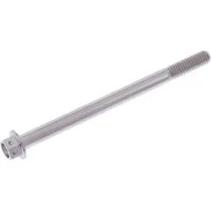 JMP Schraube 6 Kant M6x1.00mm 85mm Edelstahl V4A Racing silber