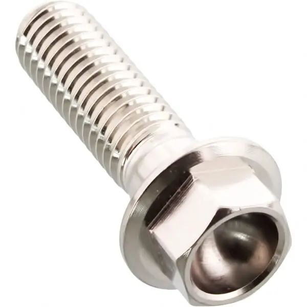 JMP Schraube 6 Kant M8x1.25 28mm Edelstahl V4A silber
