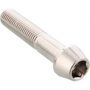 JMP Schraube konisch M10x1.25mm 50mm Edelstahl V4A silber