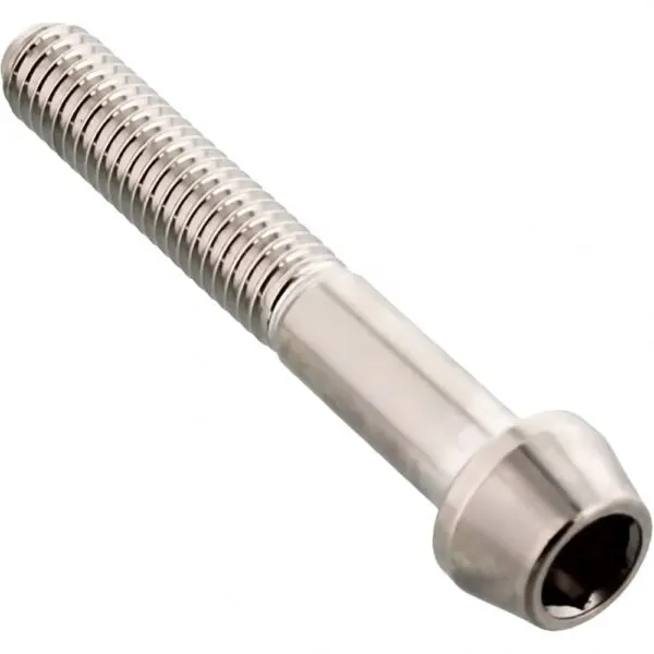 JMP Schraube konisch M6X1.00mm 40mm Edelstahl V4A silber
