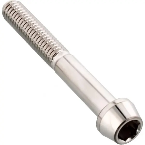 JMP Schraube konisch M6X1.00mm 45mm Edelstahl V4A silber