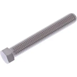 JMP Achseinstellschraube M8x1.25mm 55mm Edelstahl V4A silber