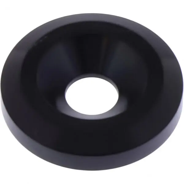JMP Senkunterlegscheibe M6 Außendurchmesser: 22mm Edelstahl V4A schwarz
