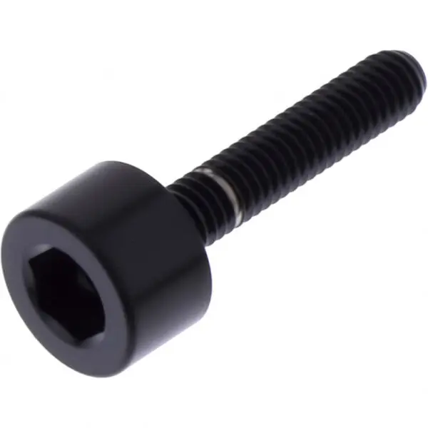 JMP Schraube Tankdeckel M4x0.7mm 20mm Edelstahl V4A schwarz