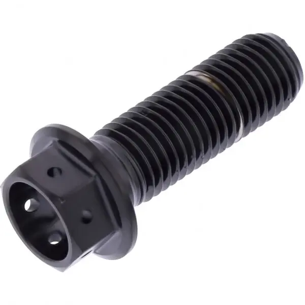 JMP Schraube 6 Kant M10x1.25 30mm Edelstahl V4A Racing schwarz