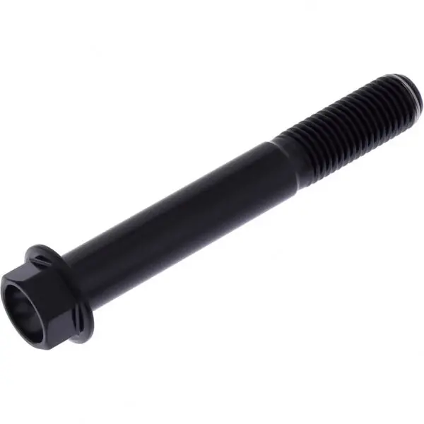 JMP Schraube 6 Kant M10x1.25mm 70mm Edelstahl V4A schwarz