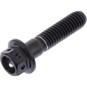 JMP Schraube 6 Kant M6x1.00 25mm Edelstahl V4A Racing schwarz