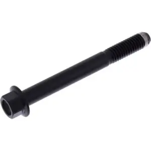 JMP Schraube 6 Kant M6x1.00mm 55mm Edelstahl V4A schwarz