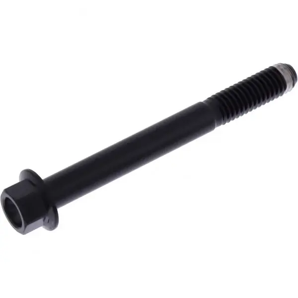 JMP Schraube 6 Kant M6x1.00mm 55mm Edelstahl V4A schwarz
