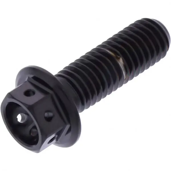 JMP Schraube 6 Kant M8x1.25 25mm Edelstahl V4A Racing schwarz