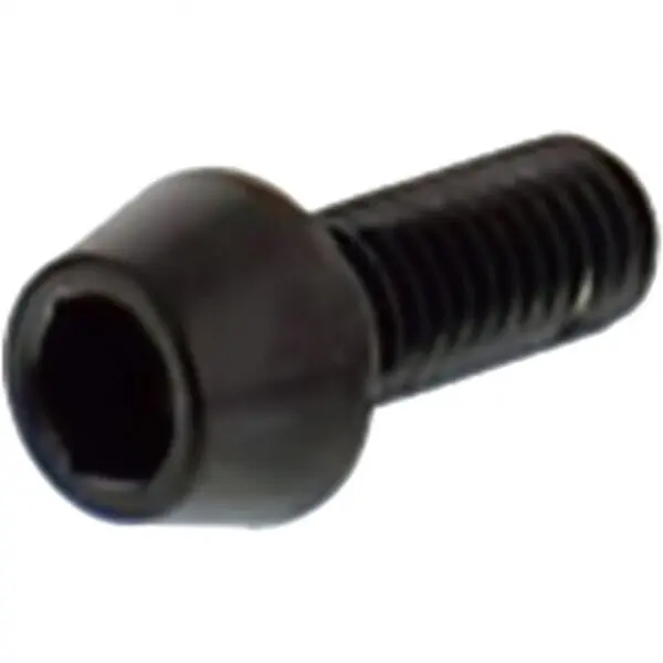 JMP Schraube konisch M5X0.8mm 10mm Edelstahl V4A schwarz