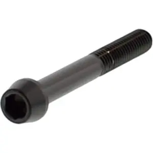JMP Schraube konisch M6X1.00mm 45mm Edelstahl V4A schwarz