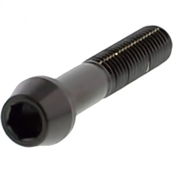 JMP Schraube konisch M8X1.25mm 45mm Edelstahl V4A schwarz