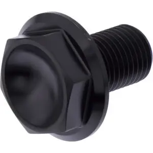 JMP Schraube Achse M14x1.50mm 22mm Edelstahl V4A schwarz