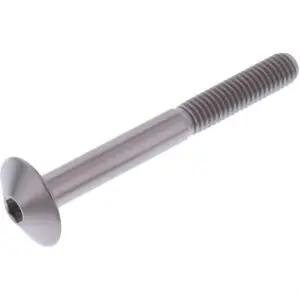 JMP Linsenschraube M6x1.00mm 55mm Titan silber