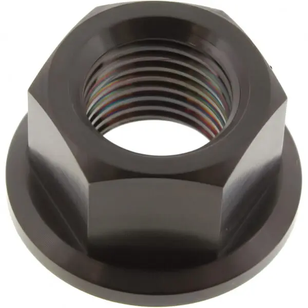 JMP Mutter Kettenrad M10x1.00mm Titan schwarz