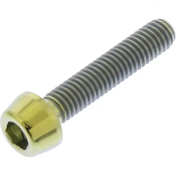 JMP Schraube konisch M3x0.5mm 15mm Titan gold