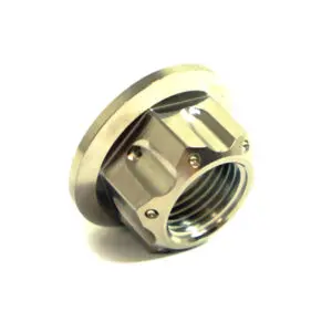 JMP Mutter Achse M18X1.50 24mm EDELSTAH A4 f. Kawasaki Z 750 J 2H ZR750J ZR750JJ