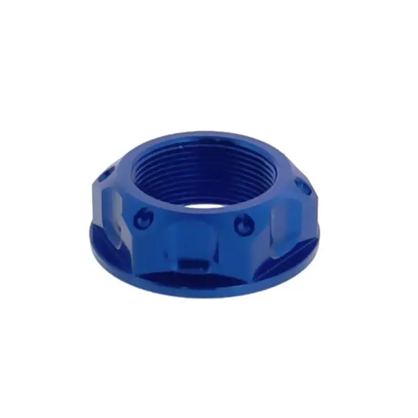 JMP Mutter Lenkkopf M22X1.00mm Alu blau blau 5053573482365