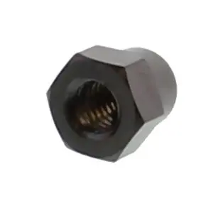 JMP Hutmutter M8 Edelstahl A4 schwarz 5053573619037