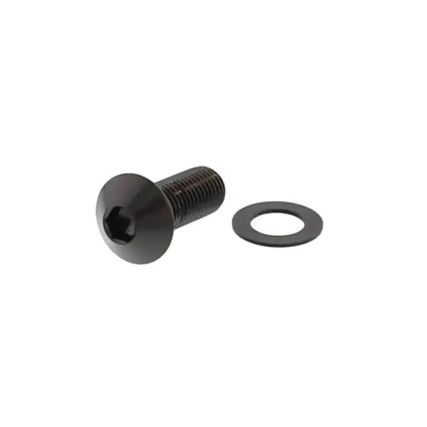 JMP Linsenschraube M10X1.25 25mm Edelstahl A4 schwarz 5053573623973