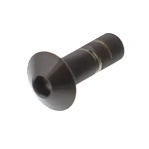 JMP Linsenschraube M4X0.5 12mm Edelstahl A4 schwarz 5053573623997