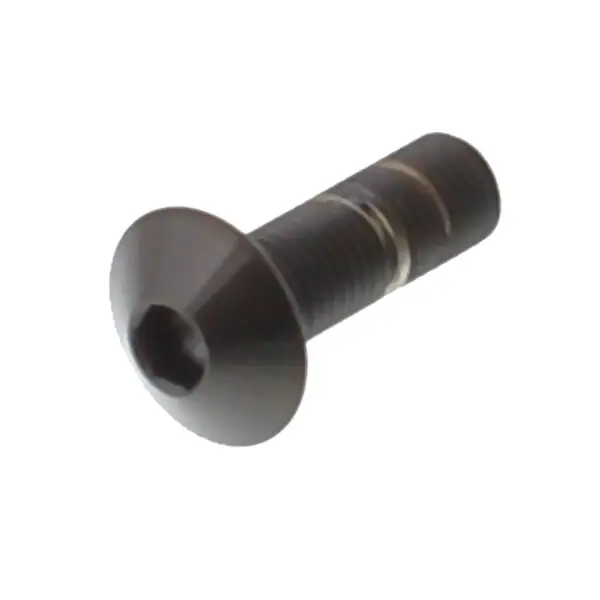 JMP Linsenschraube M4X0.5 12mm Edelstahl A4 schwarz 5053573623997