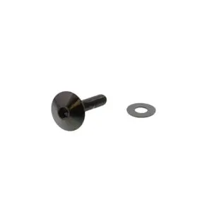 JMP Linsenschraube M5X0.8 25mm Edelstahl A4 schwarz 5053573624055