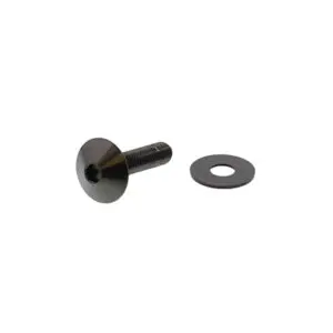 JMP Linsenschraube M6X1.00 25mm Edelstahl A4 schwarz 5053573619075