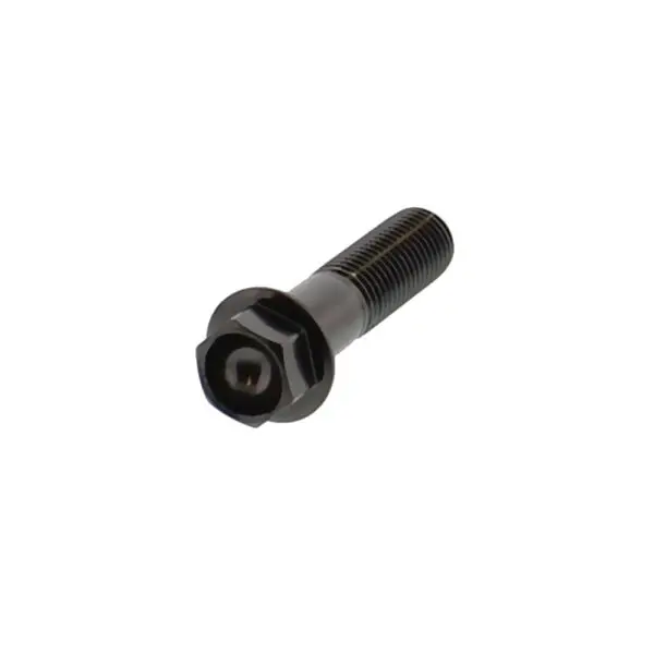 JMP 6 Kant Schraube M10X1.25 40mm Edelstahl A4 schwarz 5053573624215