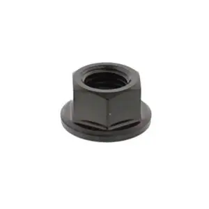 JMP Mutter Kettenrad M10X1.25mm Edelstahl A4 schwarz Edelstahl