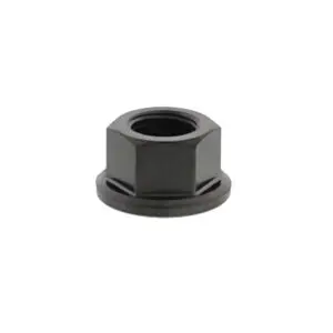 JMP Mutter Kettenrad M10X1.00mm Edelstahl A4 schwarz Edelstahl