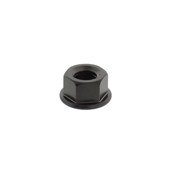 JMP Mutter Kettenrad M8X1.25mm Edelstahl A4 schwarz 5053573619266