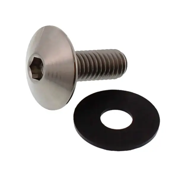 JMP Linsenschraube M6X1.00 16mm Titan 5053573625205
