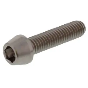 JMP Zylinderschraube konisch M6X1.00 25mm Titan 5053573482877