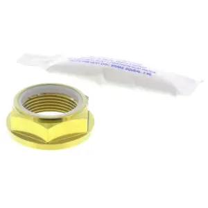 JMP Mutter Achse M25X1.50 32mm Titan gold 5053573485083