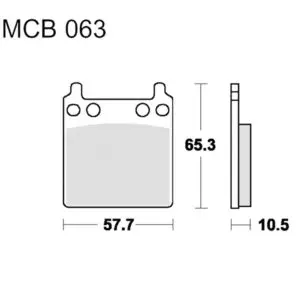 TRW Lucas Bremsklötze Standard passend zu Honda CB 750 F MCB63 3322937985968