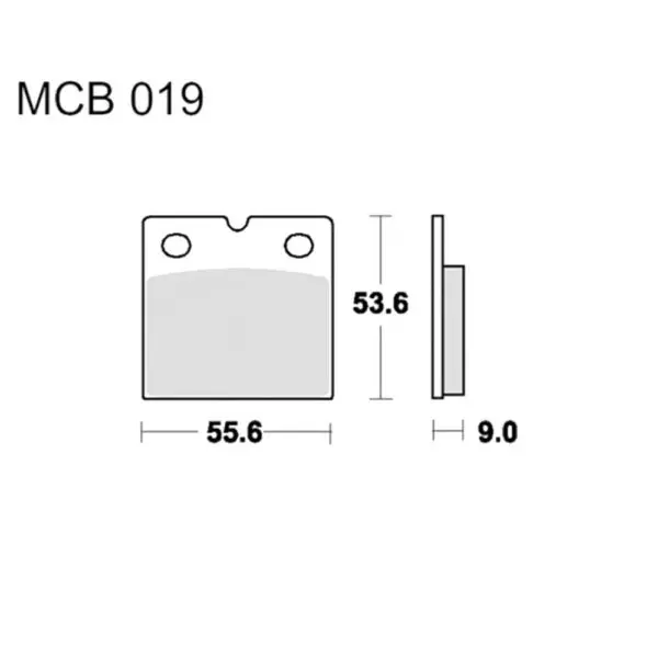 TRW Lucas Bremsklötze Standard MCB19 3322937088997