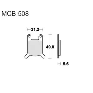 TRW Lucas Bremsklötze Standard f. Hercules K 50 uvm. MCB508 3322937089215