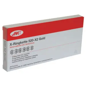 JMT X-Ringkette offen M Niet 520X2 120 gold
